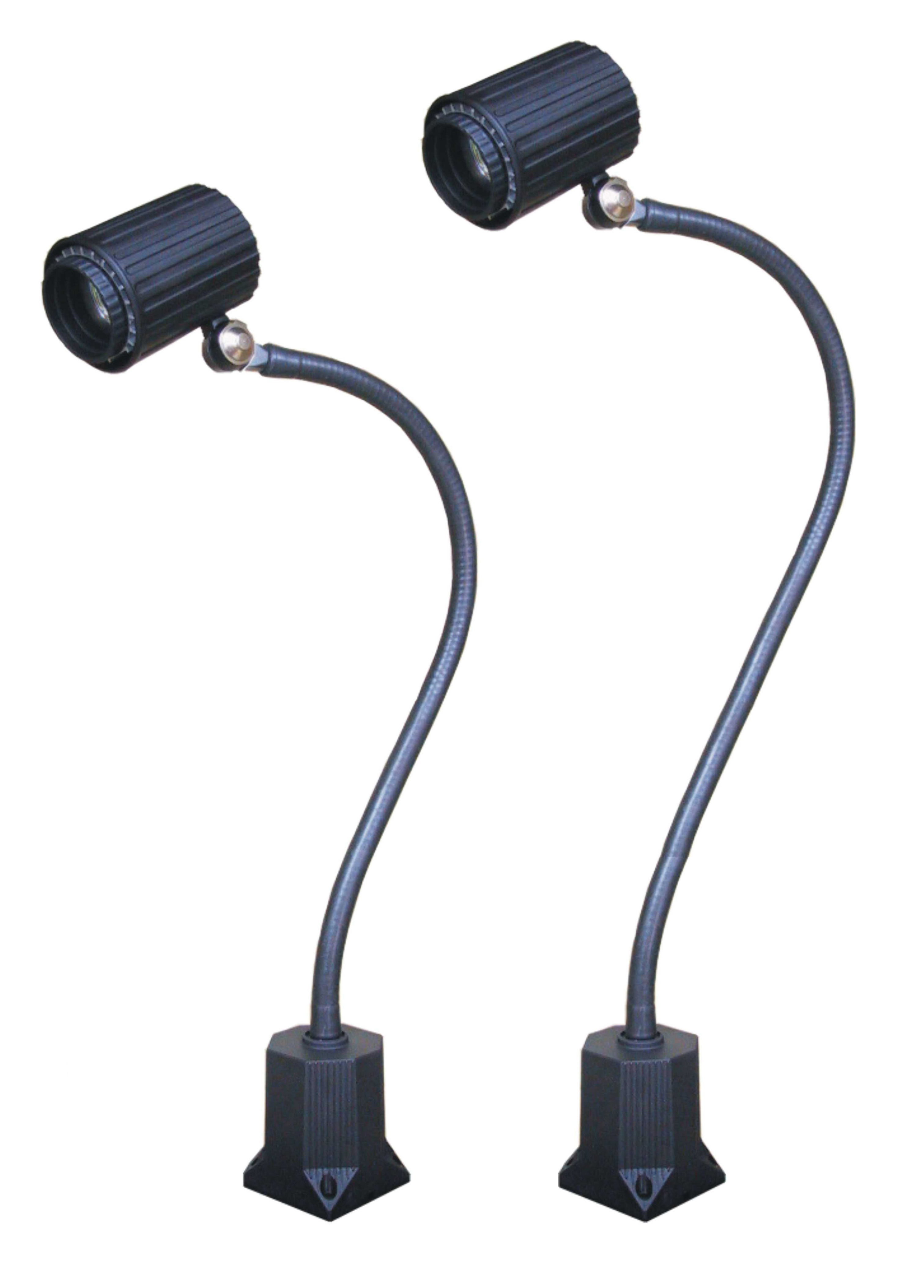 LTF 95F.02 led lamp with flexible arm 620 mm, ip65, 24v ac/dc