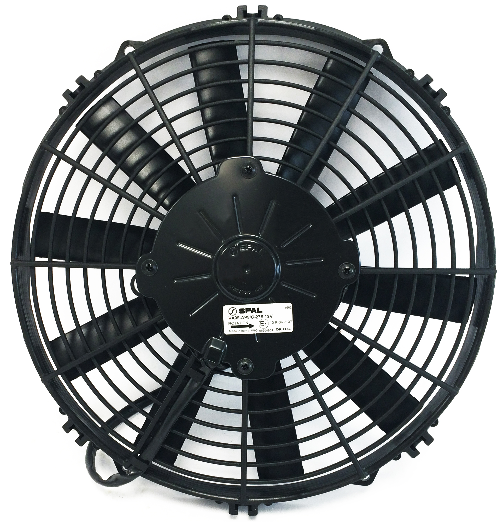 Axial electric fan VA09-AP8/C-27S 12V D.280MM 10PALE PREM