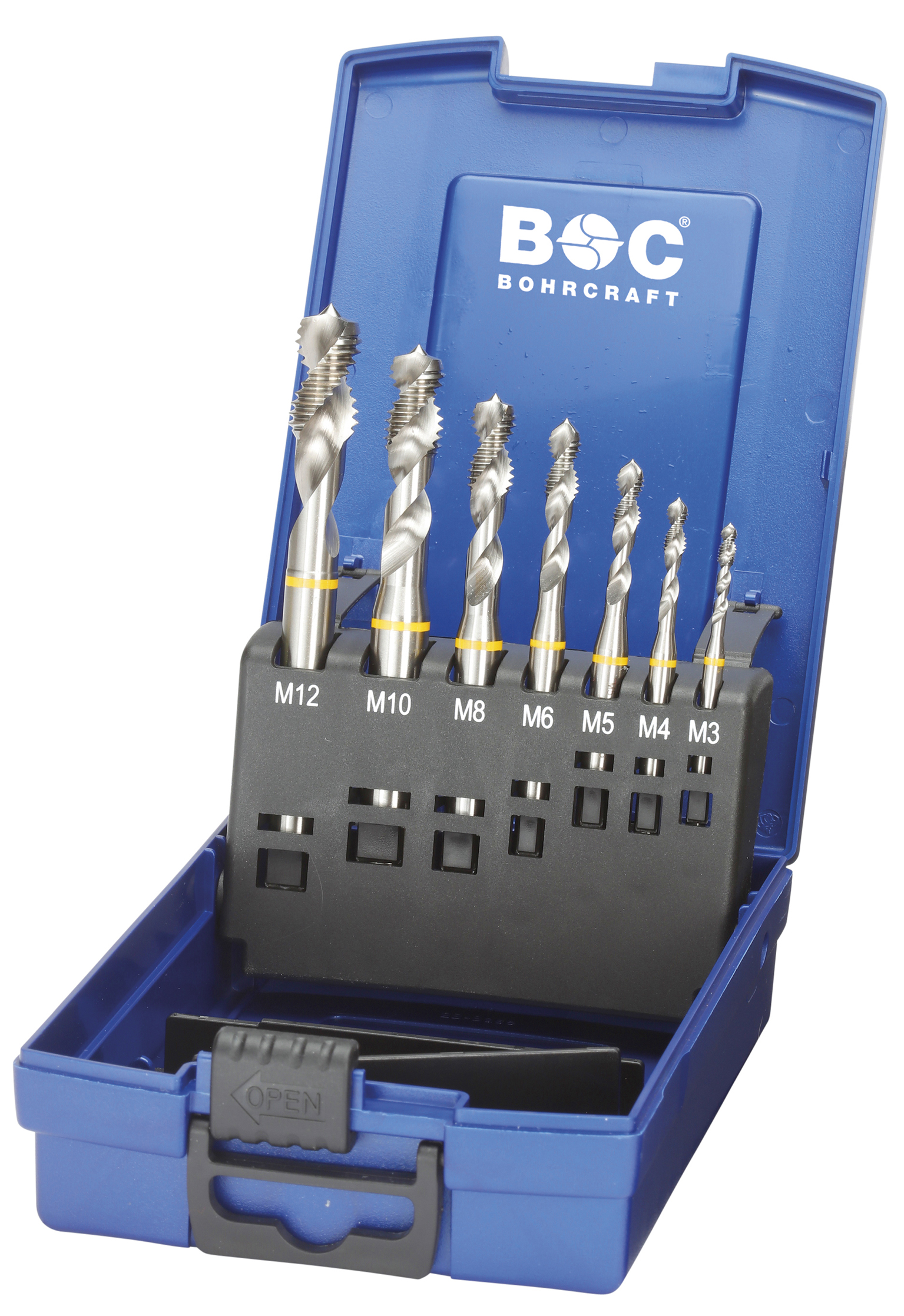 BOHRCRAFT 41491330007 ABS machine taps HSSE-E Co5 VAP DIN 371/376 - 7 pcs