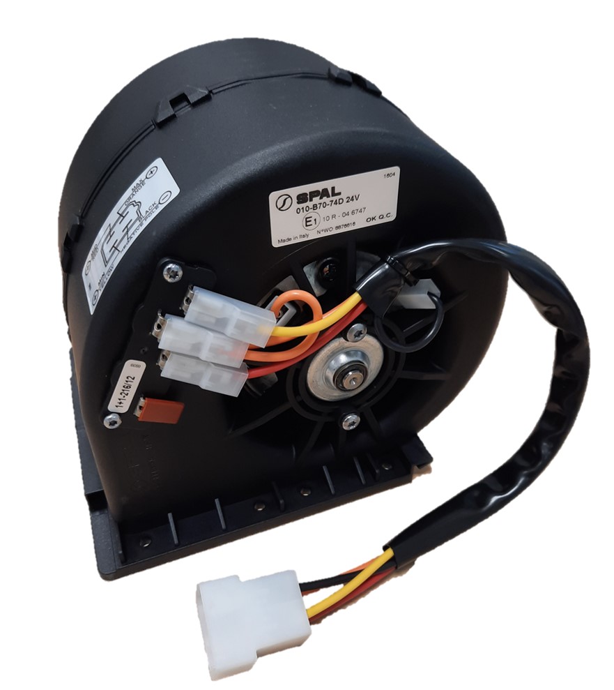 Centrifugal electric fan for passenger compartment 24V 010-B70-74D RPA3 speed