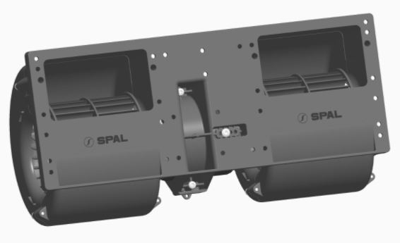 Elettroventilatore centrifugo per abitacolo 24V GR 006-B46/I 22 1 velocità