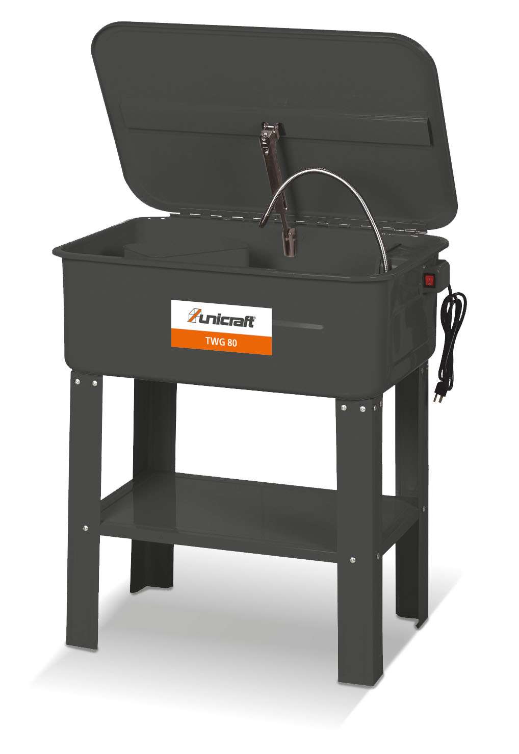 UNICRAFT 6220080 Parts washing cabin with detergent flow 3.3 l/min, work cabin volume 80 l