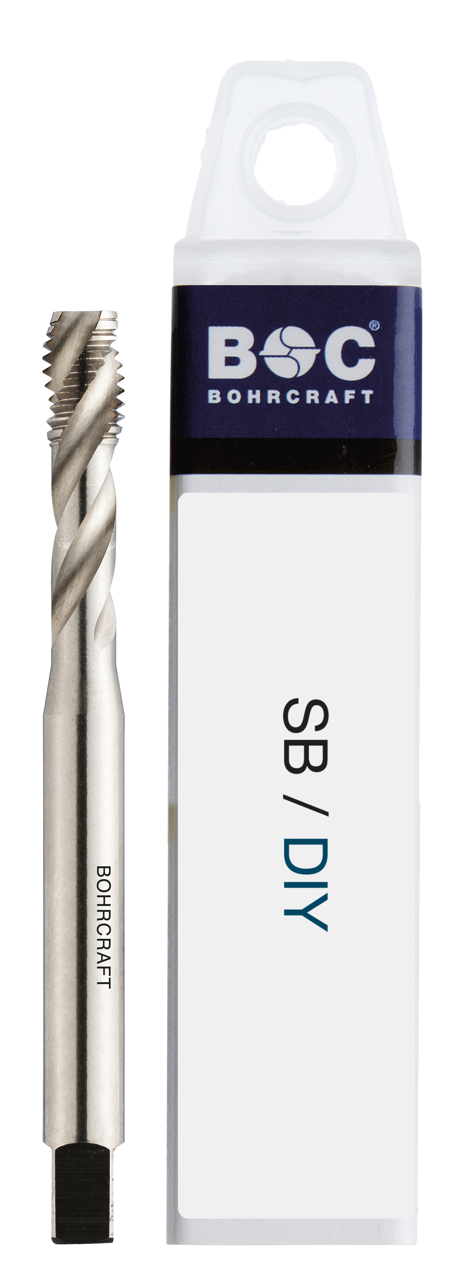 BOHRCRAFT 41500701000 Machine Tap HSS-G DIN 371, ISO Metric Thread DIN 13, RSP 35° Form, M10, pack of 1 pc