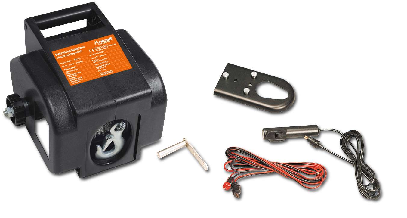 UNICRAFT 6199090 Electric wire rope hoist, capacity 900 kg