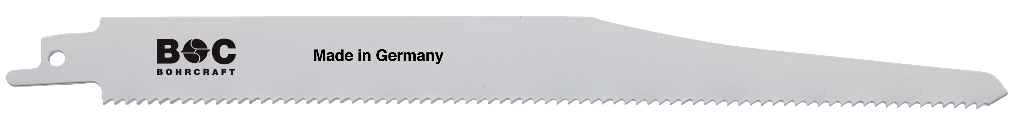 BOHRCRAFT 19741600004 Special blades for reciprocating saws for wood and metal, tooth pitch 10 mm, L=205 mm, pack of 3 pcs