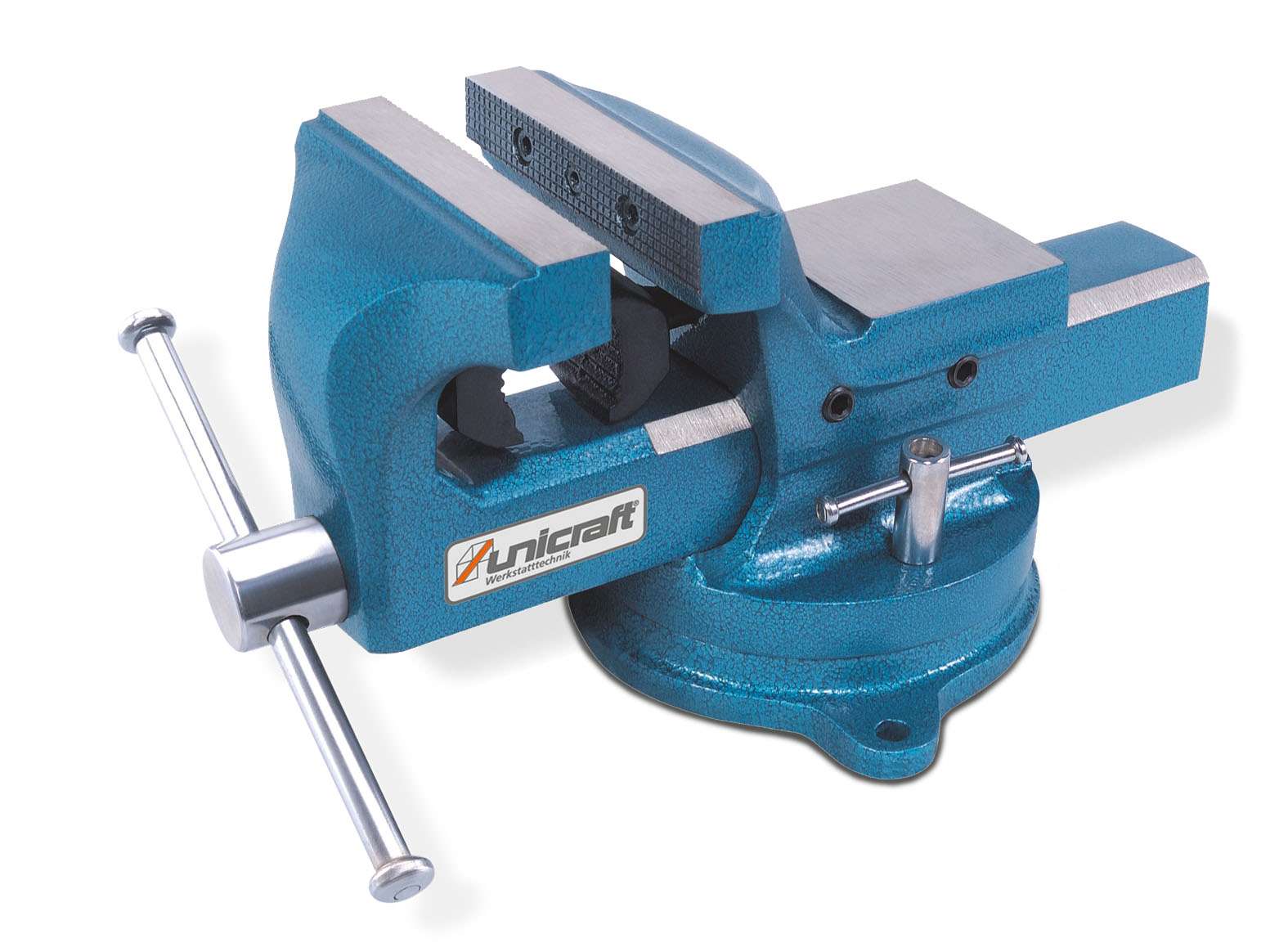 UNICRAFT 6350175 Swivel Vice, Jaw Width 175 mm