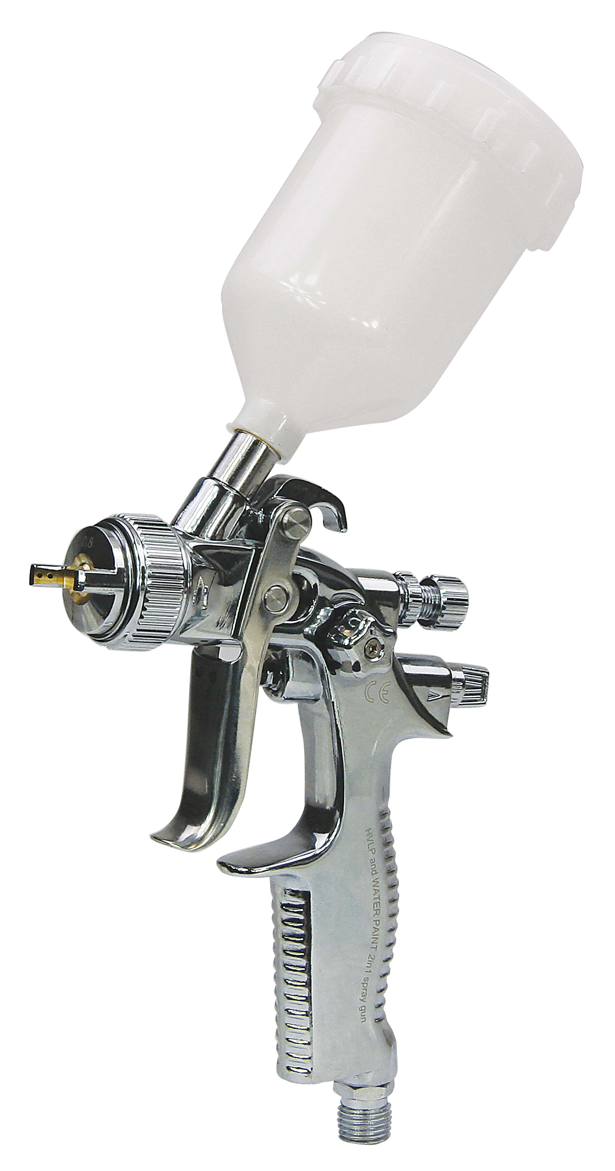 ASTURO 0090408 Airbrushes with upper nylon tank 125 cc low pressure H2010 nozzle Ø 0.8 mm