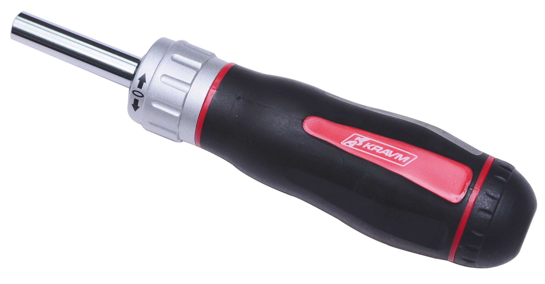 KRAVM E07120 Ratchet screwdriver 12 pieces 1/4" drive