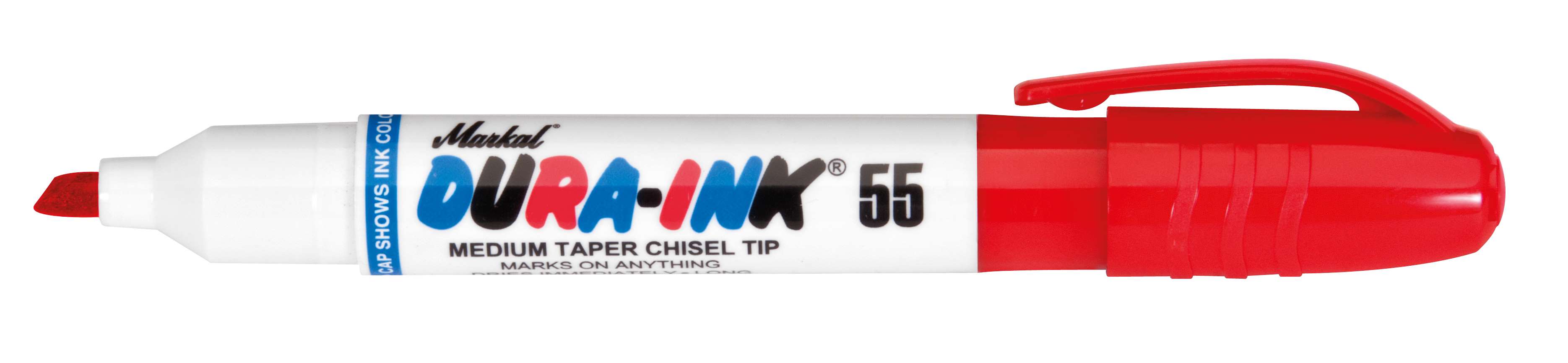 IORI 18220.BLU Permanent marker with blue chisel tip