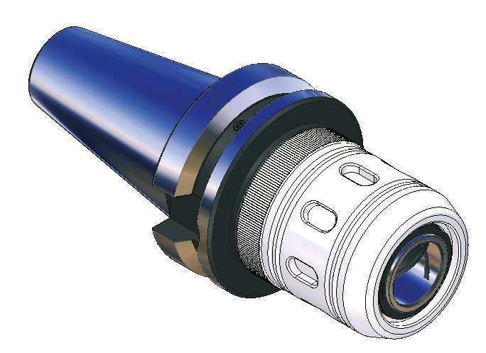 PRT METALLO 1114020FS Strong clamping chuck MAS BT AD/B ISO40 H80 d20