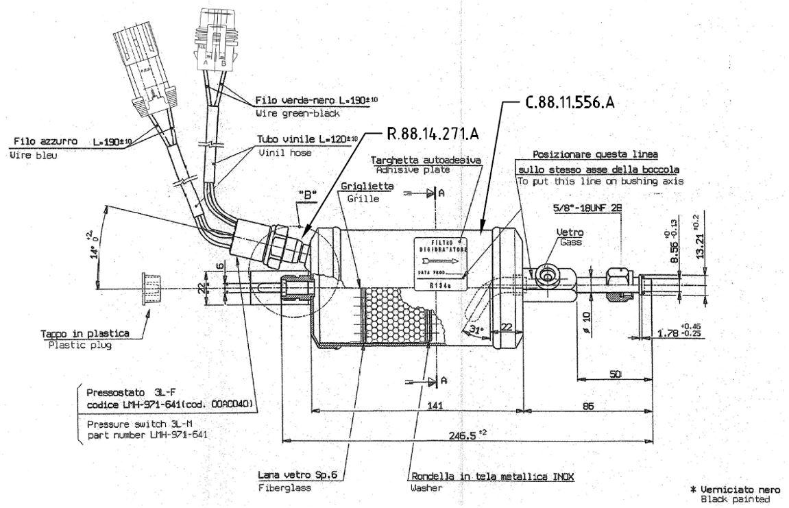 CNH FILTER ASSEMBLY