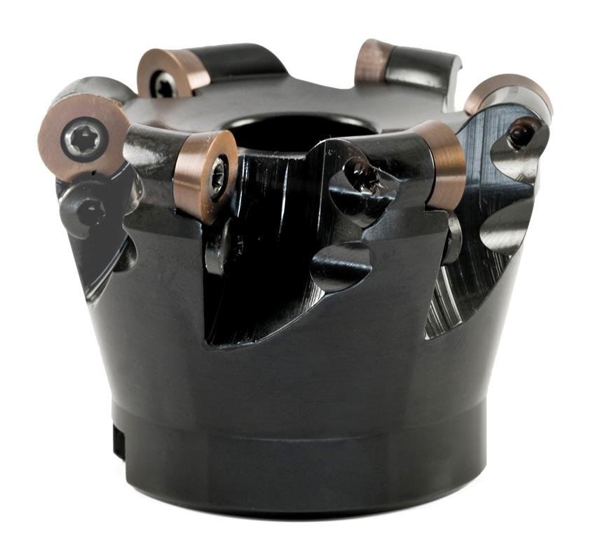 LTF MACHINE TOOLS L00RD12T3050MWZ5R Toric milling cutter for facing/copying D.50 mm Z5