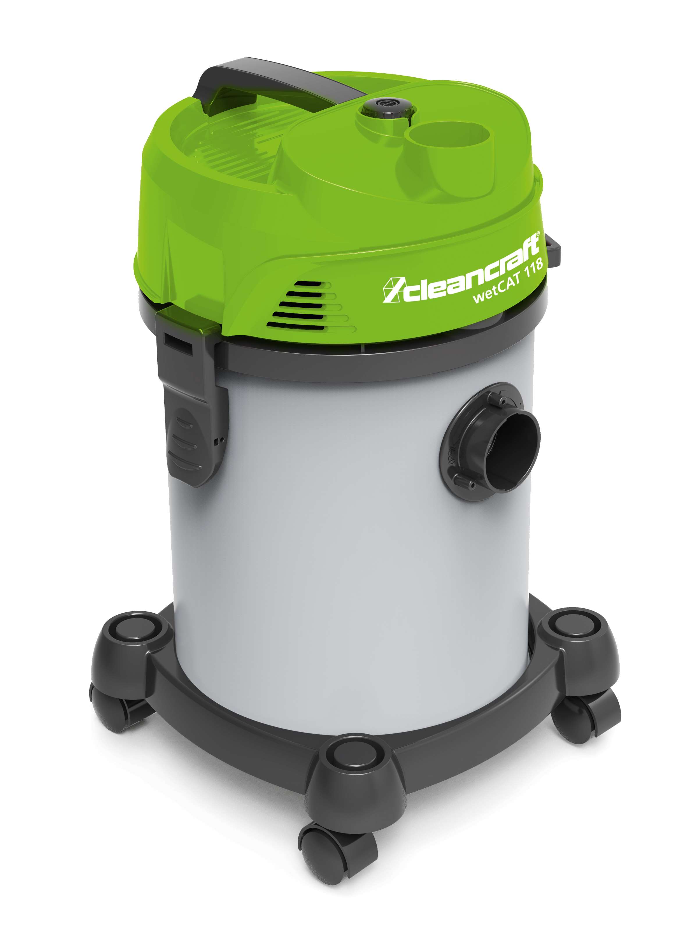 CLEANCRAFT 7001118 Dry/Wet Vacuum Cleaner 18 l, 1.2 kW model WetCAT 118