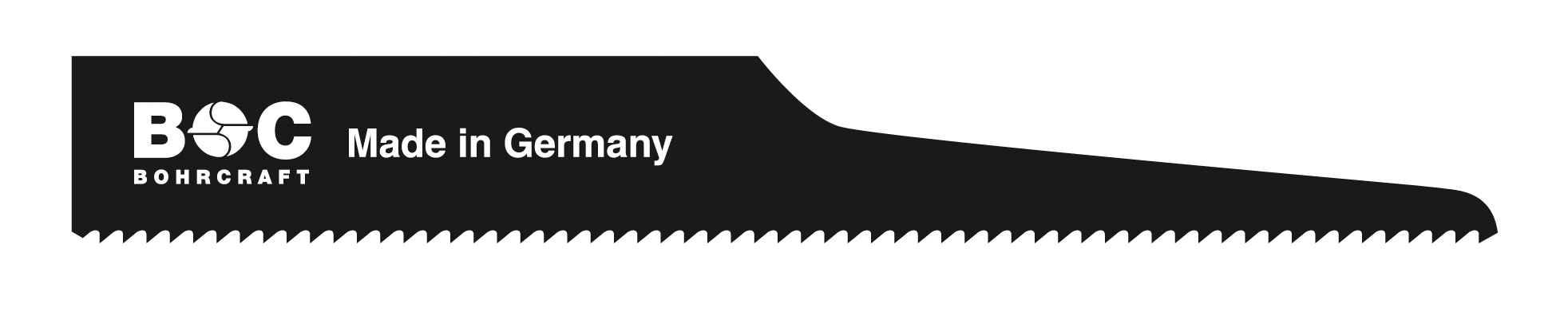 BOHRCRAFT 19750700002 Wavy cutting blades for pneumatic and electric hacksaws, tooth pitch 32 mm pack of 10 pcs