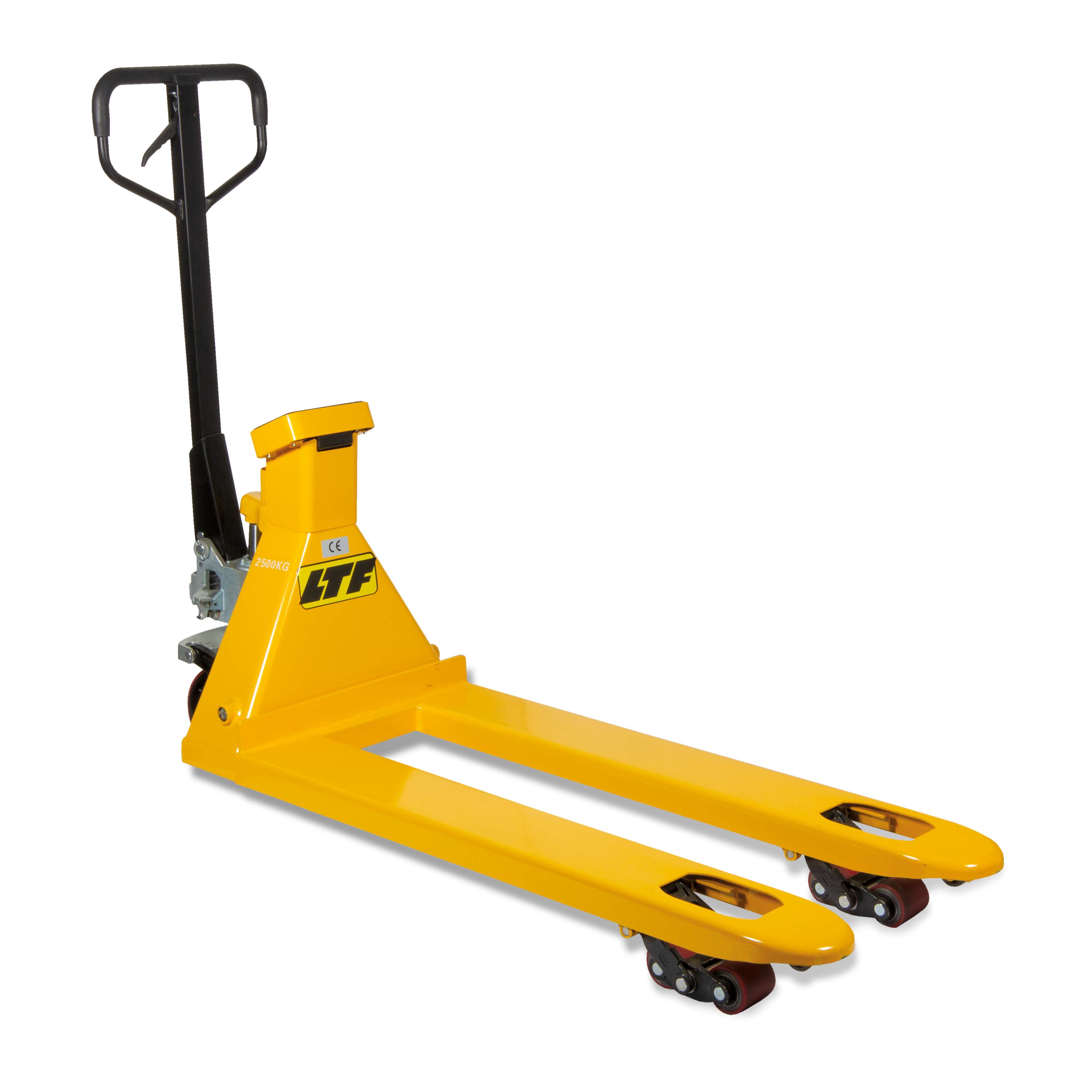 LTF 059600003BS Manual pallet truck with electronic scale and printer, capacity 2500 kg