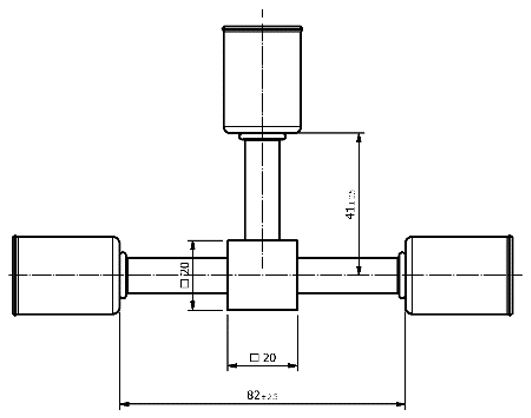Giunzione A TRE VIE (1018352 MAFLOW)