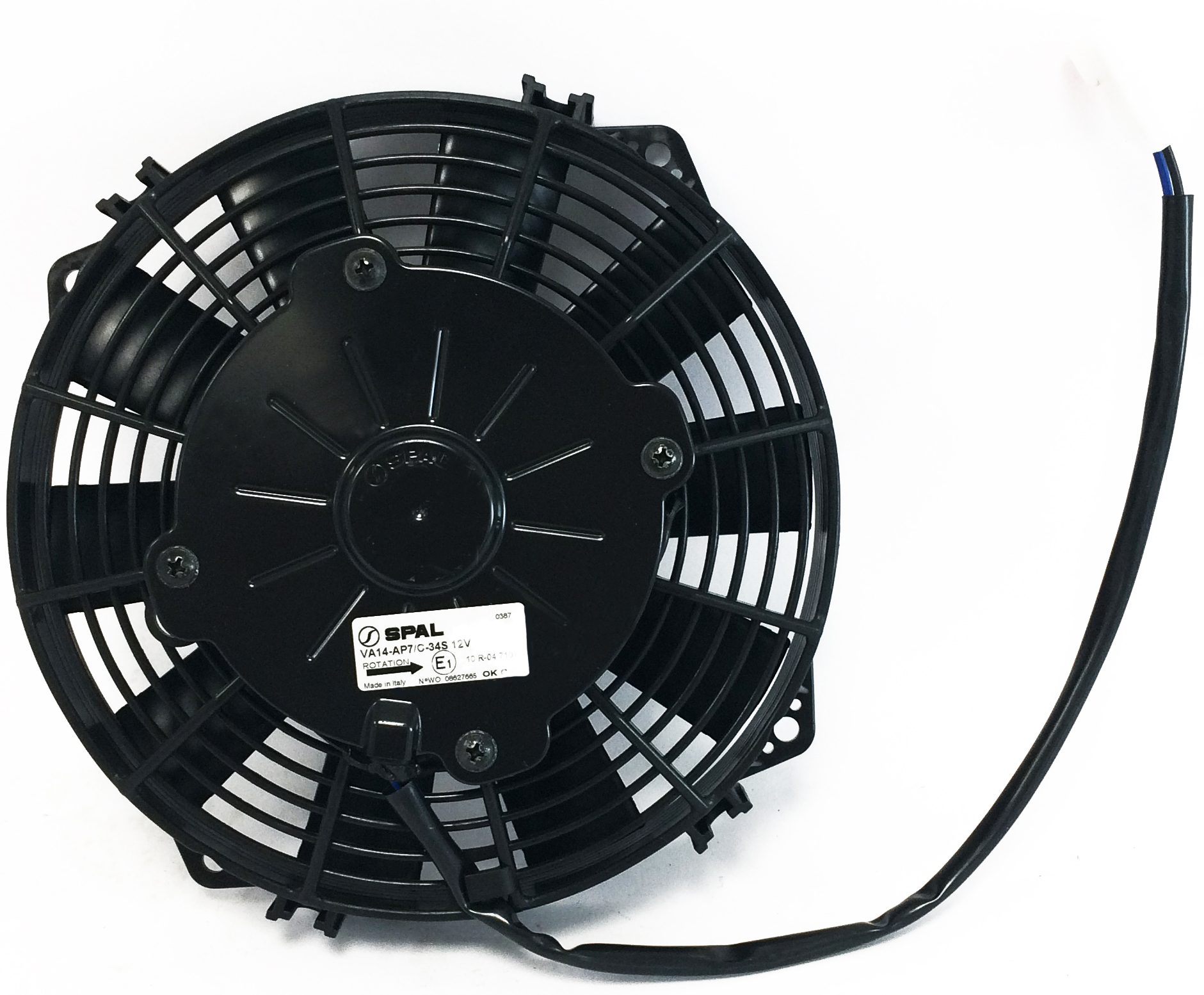Axial electric fan VA14-AP7/C-34S 12V D.190 blower