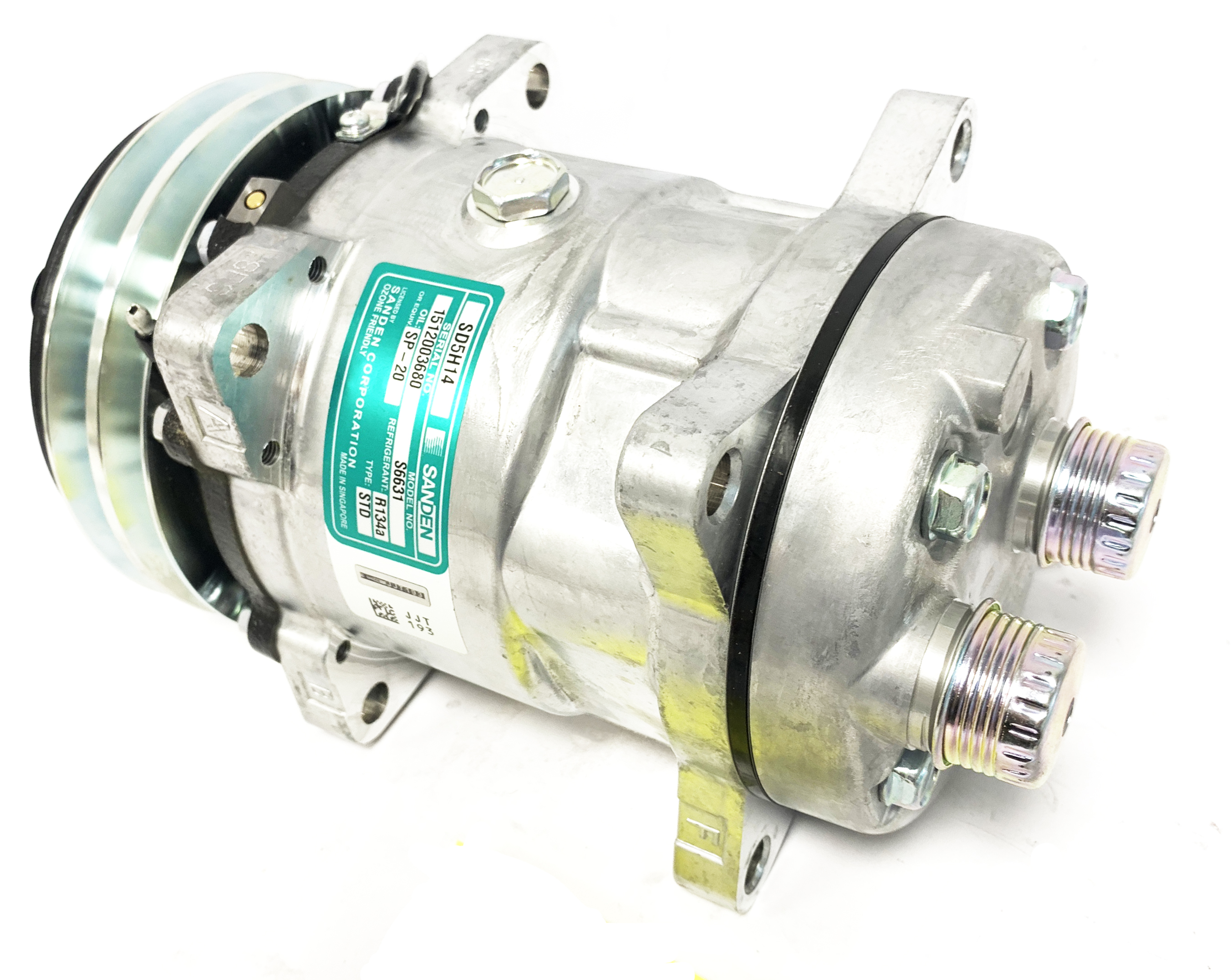 Compressor 6631-D.132 SD5H14M-2G.-ROT.OR. 12V.