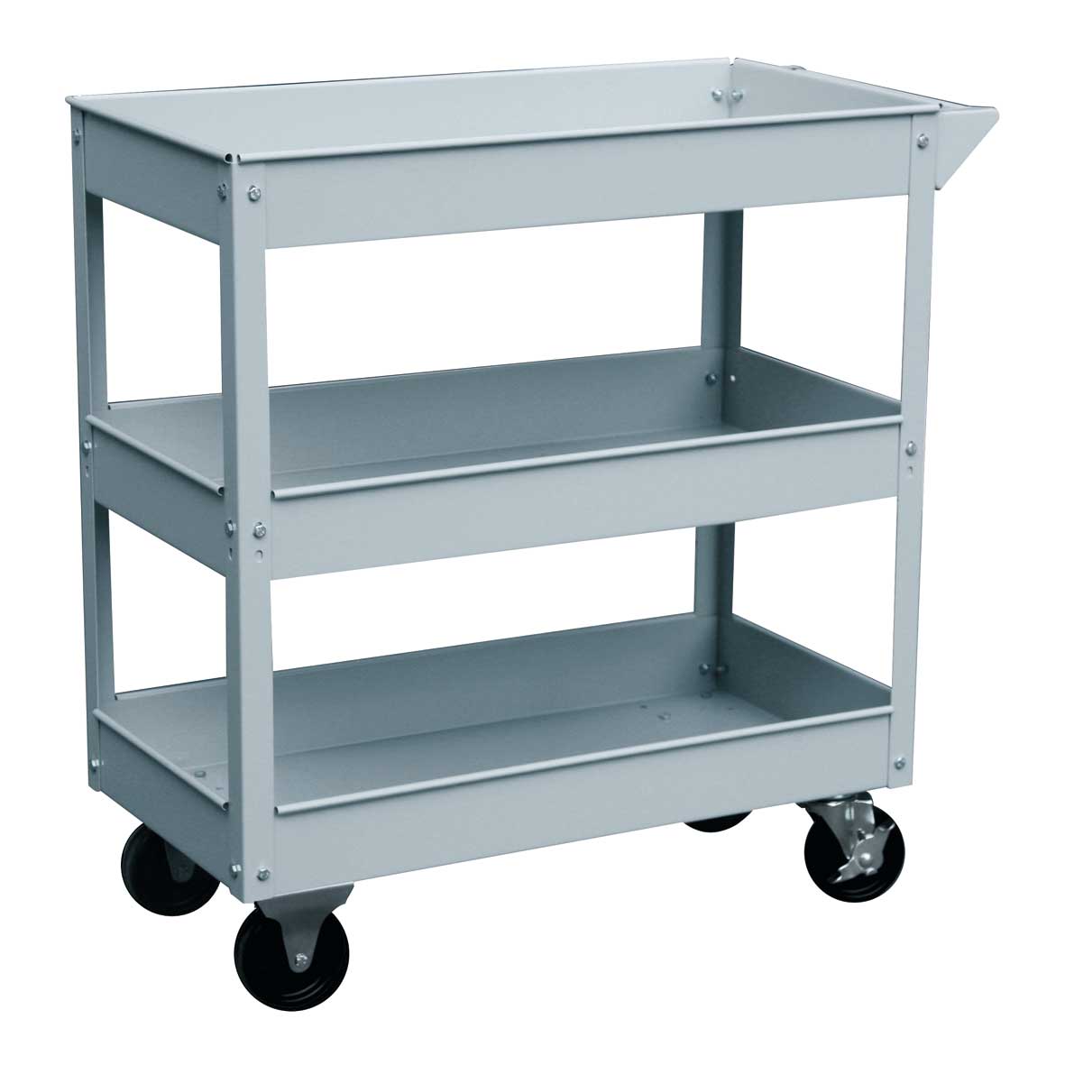 KRAVM E08001 Workshop trolley with 3 shelves 720x360x780 mm