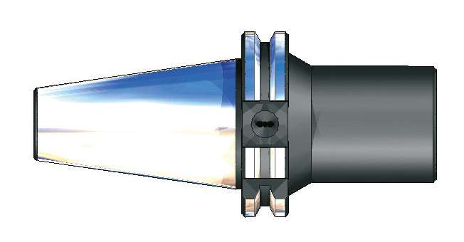 PRT METALLO 33340CM1F Reduction chuck for cutters DIN 69871 A complete with ISO40 H50 CM1 screw