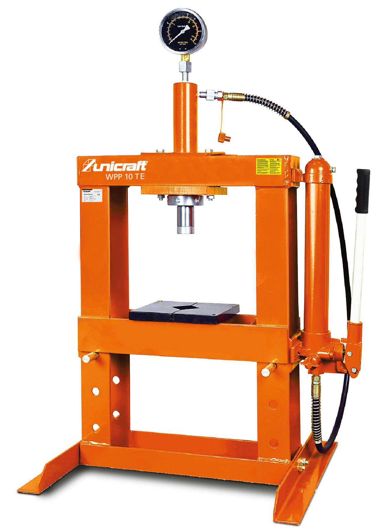 UNICRAFT 6300011 Hydraulic press, compression force 10 t