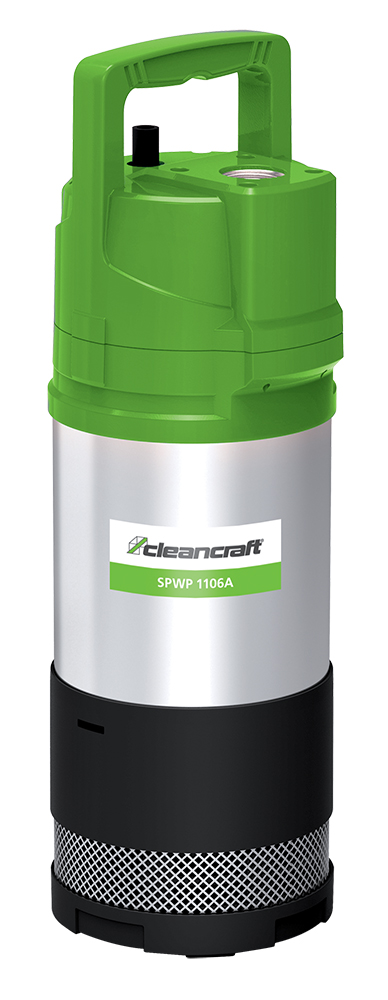 CLEANCRAFT 7520305 Multistage submersible centrifugal pump for clean water, flow rate 100 l/min, model SPWP 1106A