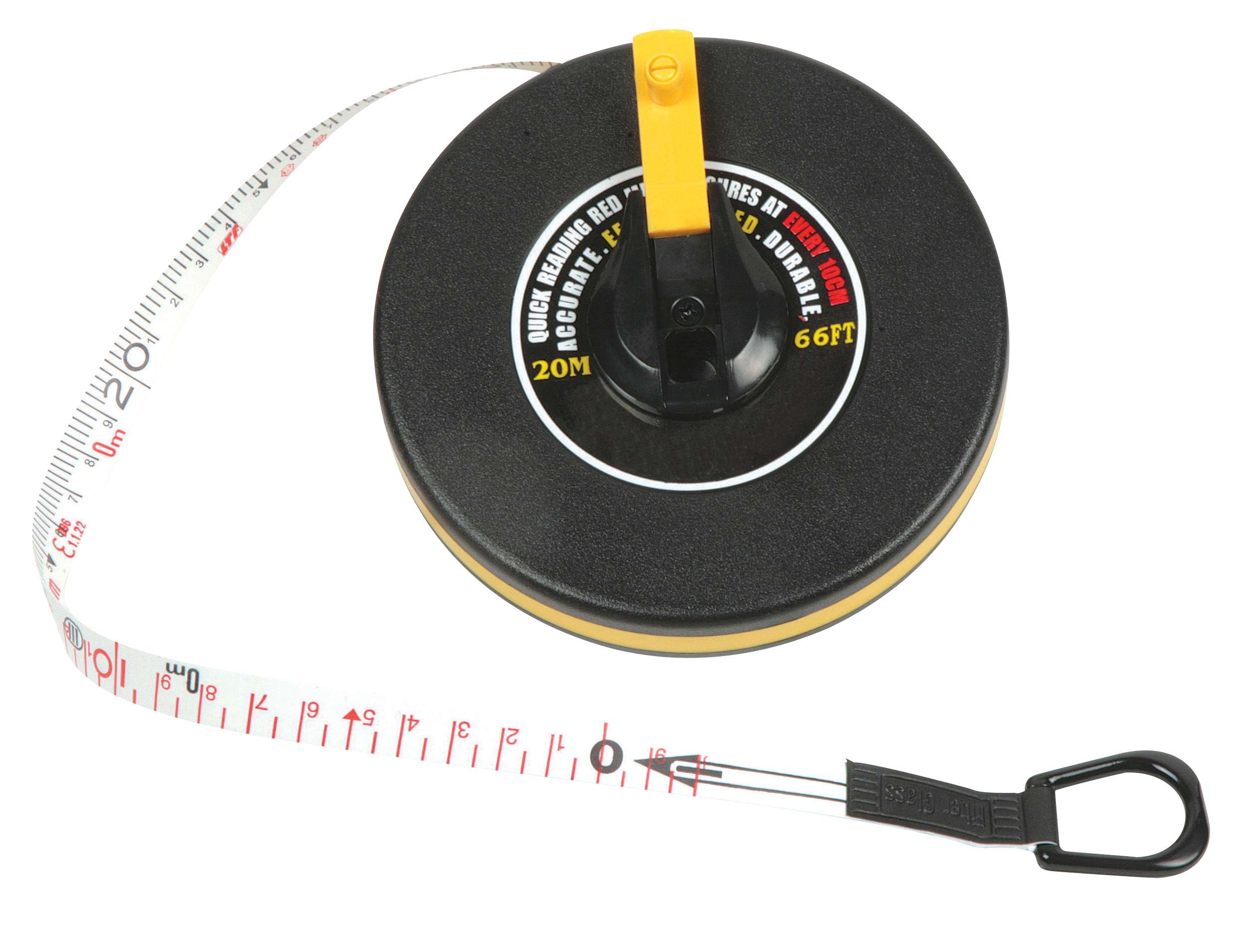 IORI 14700.20 Measuring tape 13 mm 20 m laminated fiberglass tape