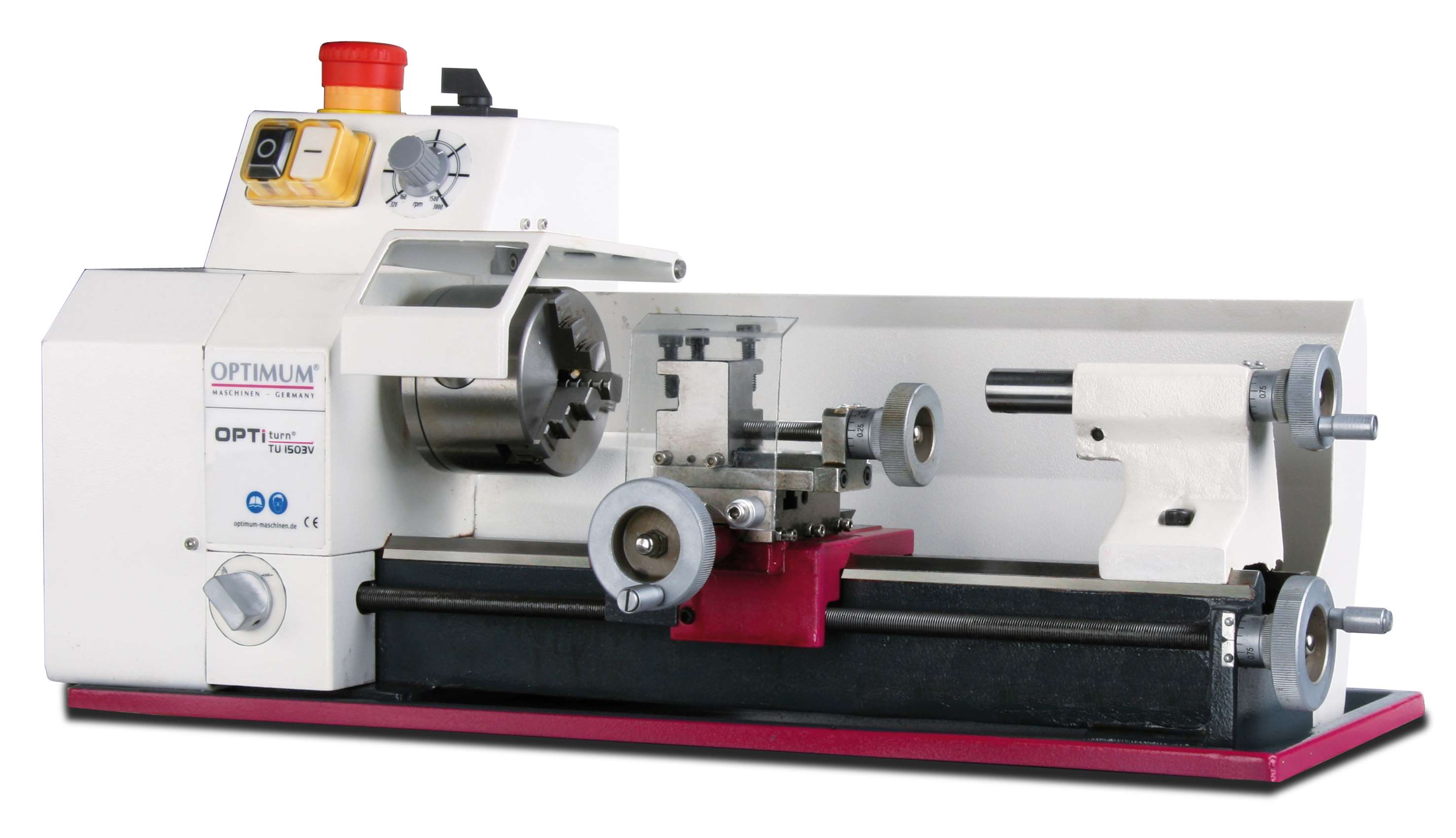 OPTIMUM 050OP0260 Lathe with 70 mm centres - centre distance 250 mm 230V