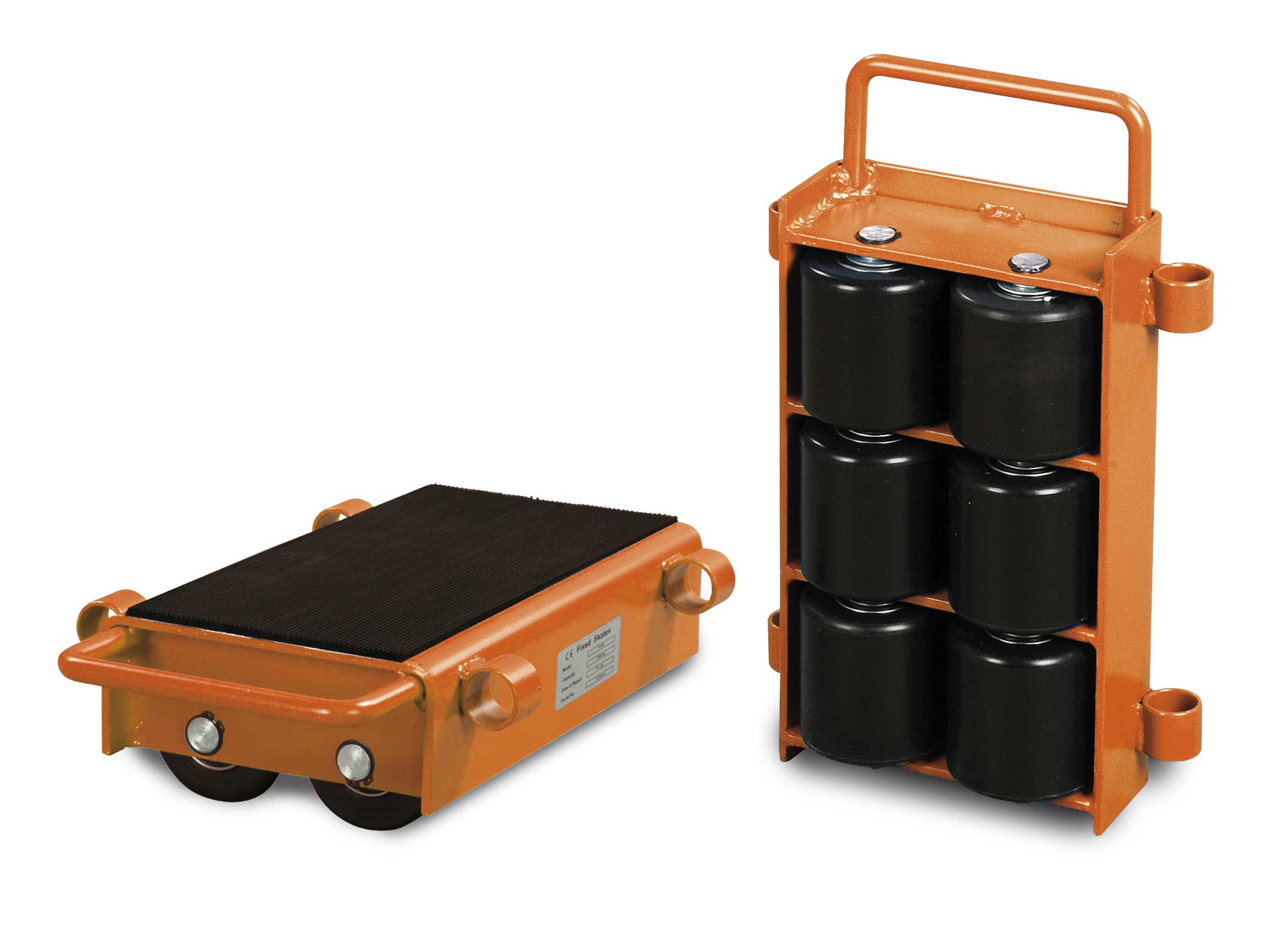 UNICRAFT 6192120 Adjustable skates with 6 rollers, 12 t capacity