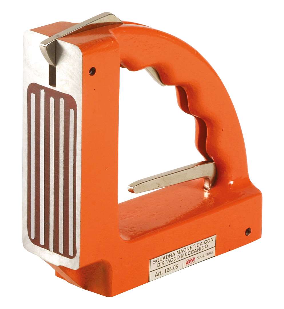 APP MAGNETICHE 124.05 Squadra magnetica con distacco meccanico 160x160x50 mm