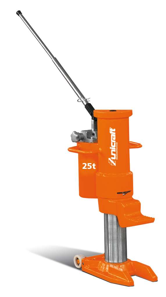 UNICRAFT 6190250 Hydraulic car jack with a capacity of 25 t