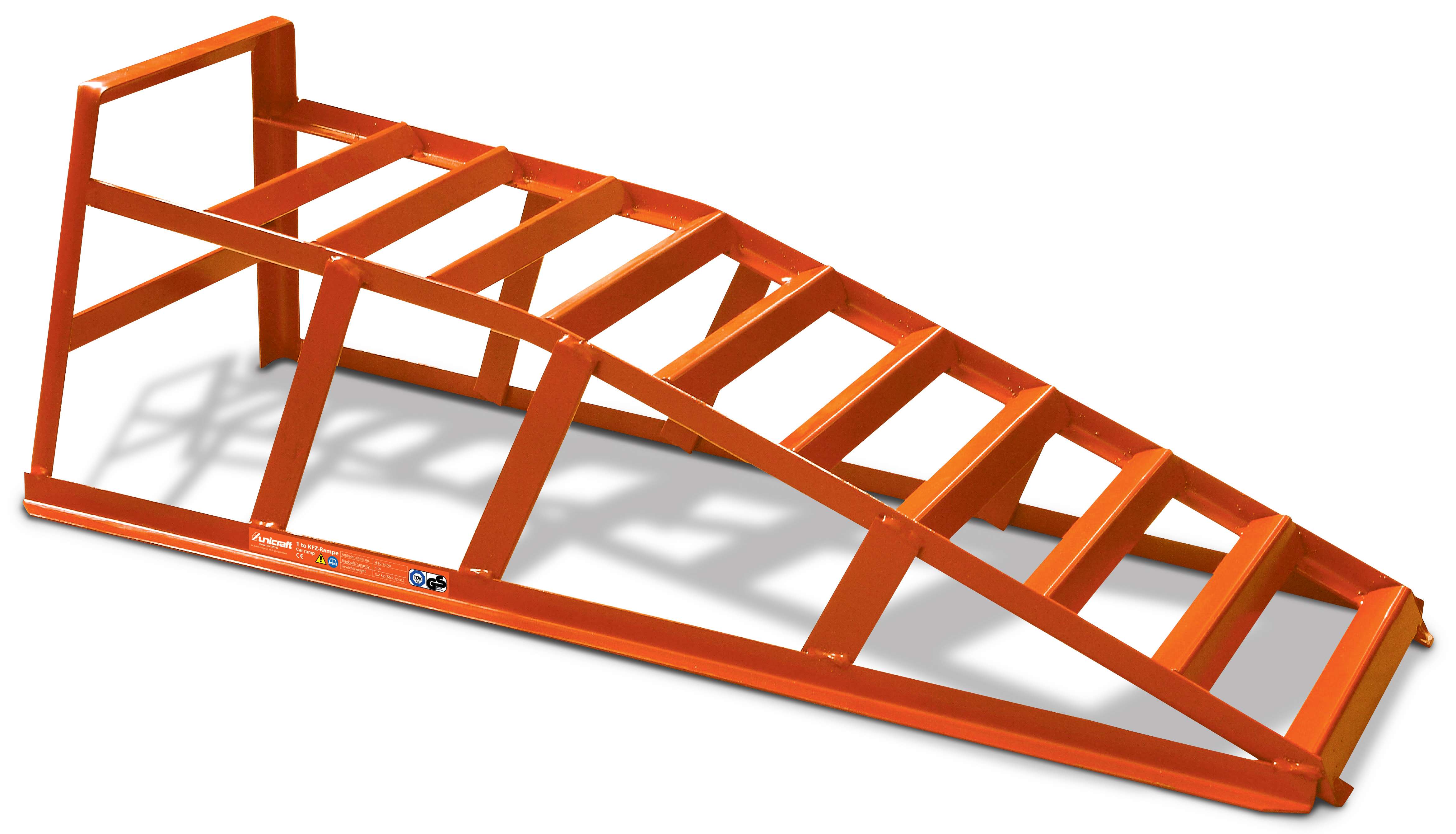UNICRAFT 6202000 Car loading ramps, 2-ton capacity