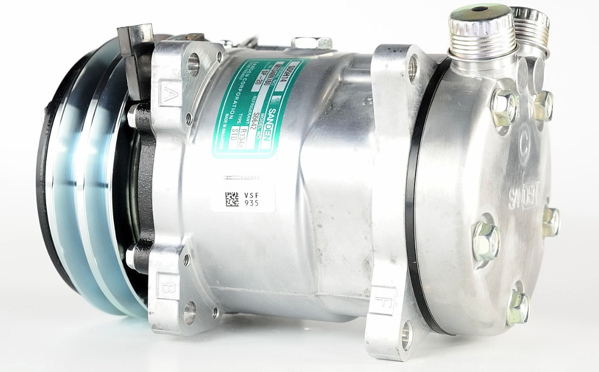 Compressor 6642-D.132 SD5H14C-2GOLE 12V.ROT.VER