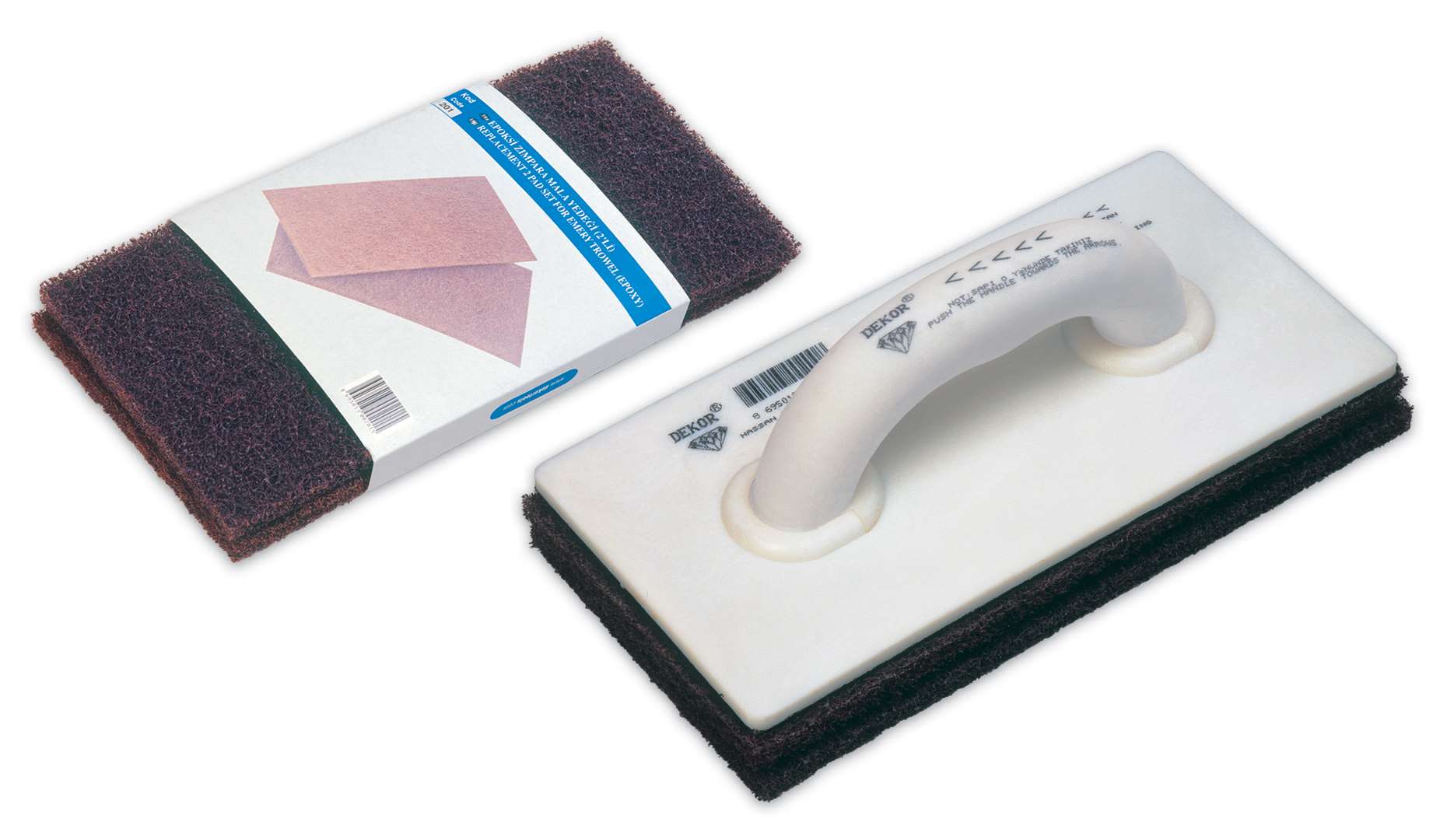 IORI 15054.130 Tile cleaning trowel 130x270 mm