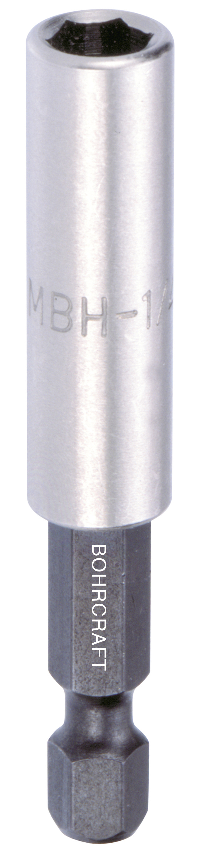 BOHRCRAFT 63101501120 Magnetic bit holders with sealing ring 1/4 E 6.3 L=200 mm, pack of 5 pcs