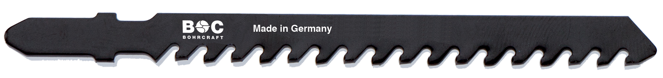 BOHRCRAFT 19661600002 Blades for jigsaws in MD for hardwood, reinforced glass, tooth pitch 4.2 mm, L=75mm, pack of 1 pc