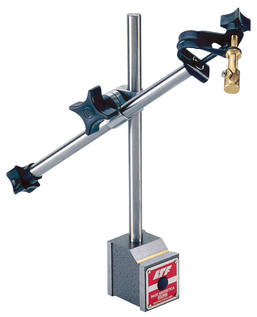 MAGNETIC BASES 105.01 Flat magnetic base for dial indicator 40x48x48 mm with micrometric adjustment