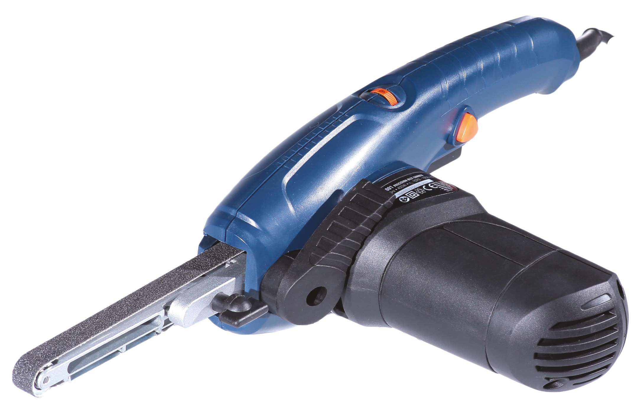 FERM EFM1001 Belt Sander 400W - belt speed 1070-1650 m/min - belt dimensions 455x8x13 mm - weight 1.3 kg