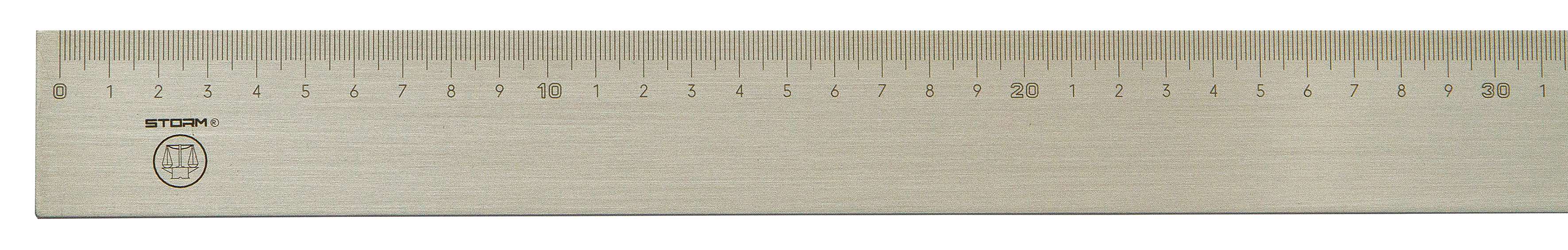 LTF 229.100 Precision steel millimetre scale, length 1,000 mm