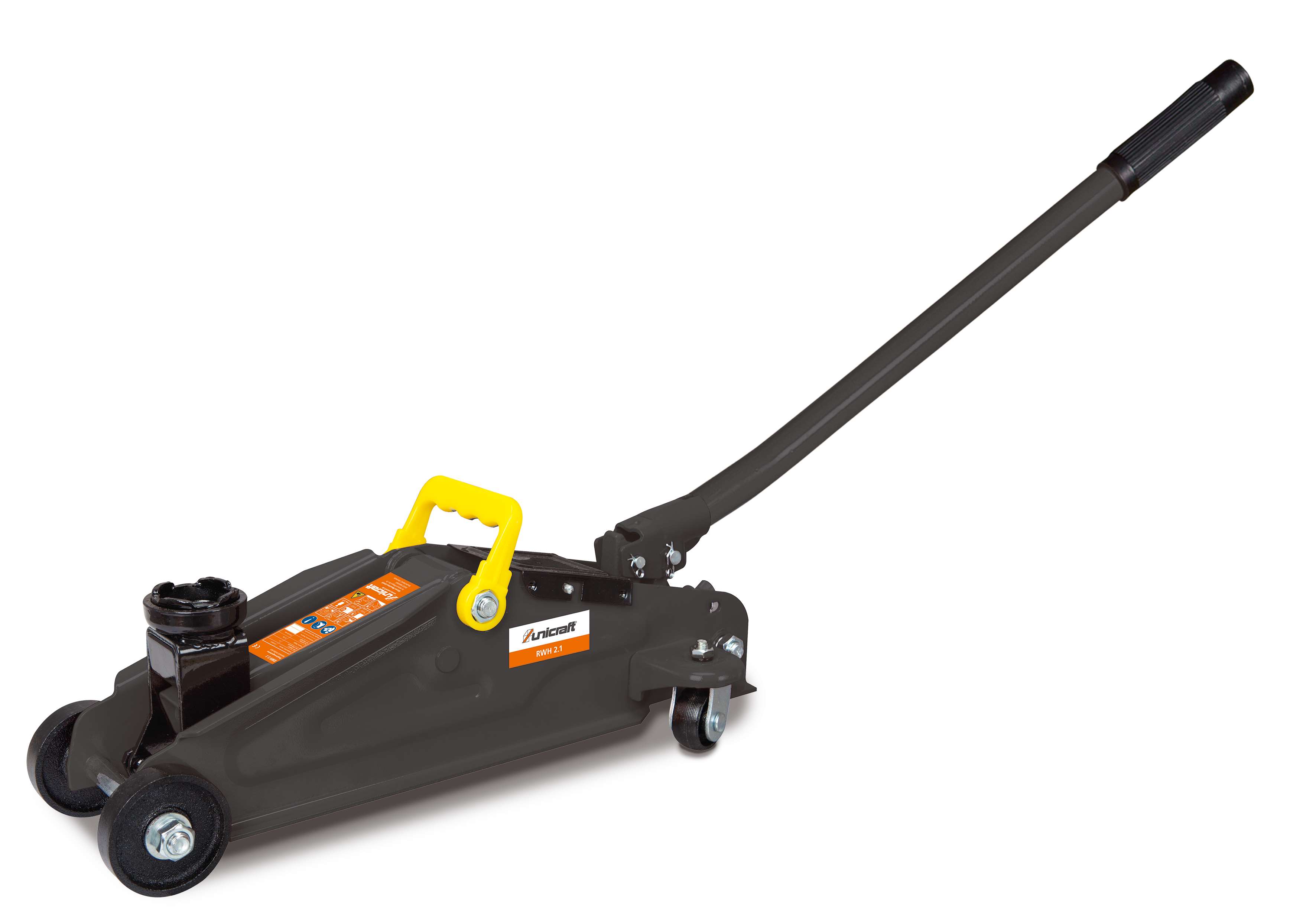 UNICRAFT 6201099 Trolley jack with 2 t capacity, model RWH 2.1