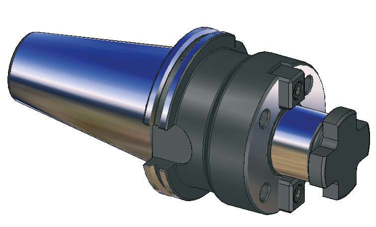 PRT METAL 3335040FI Milling chuck with inserts DIN 69871 A ISO50 H70 d40