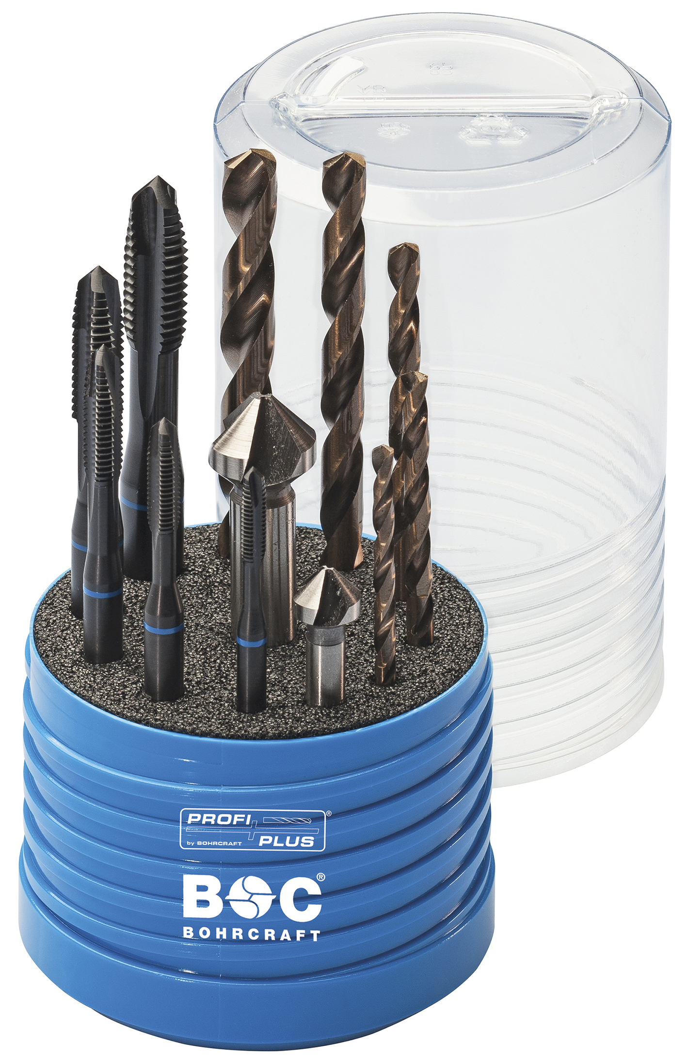 BOHRCRAFT 41441430012 HSSE-E Co5 VAP Machine Taps DIN 376 - 12 pcs