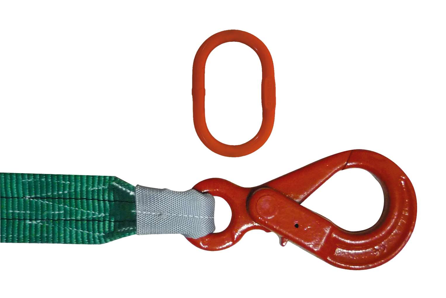 MURTRA CLE-GSA2.1 Lifting system for crane, length 1m, 2000 kg capacity, safety hook and ring