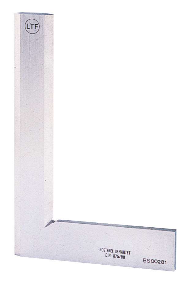 LTF 2035.08 Stainless steel square, simple bevelled, 250x160 mm