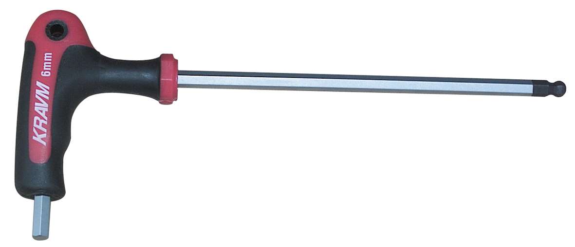 KRAVM E87090 T-handle hex key 2.5x100 mm