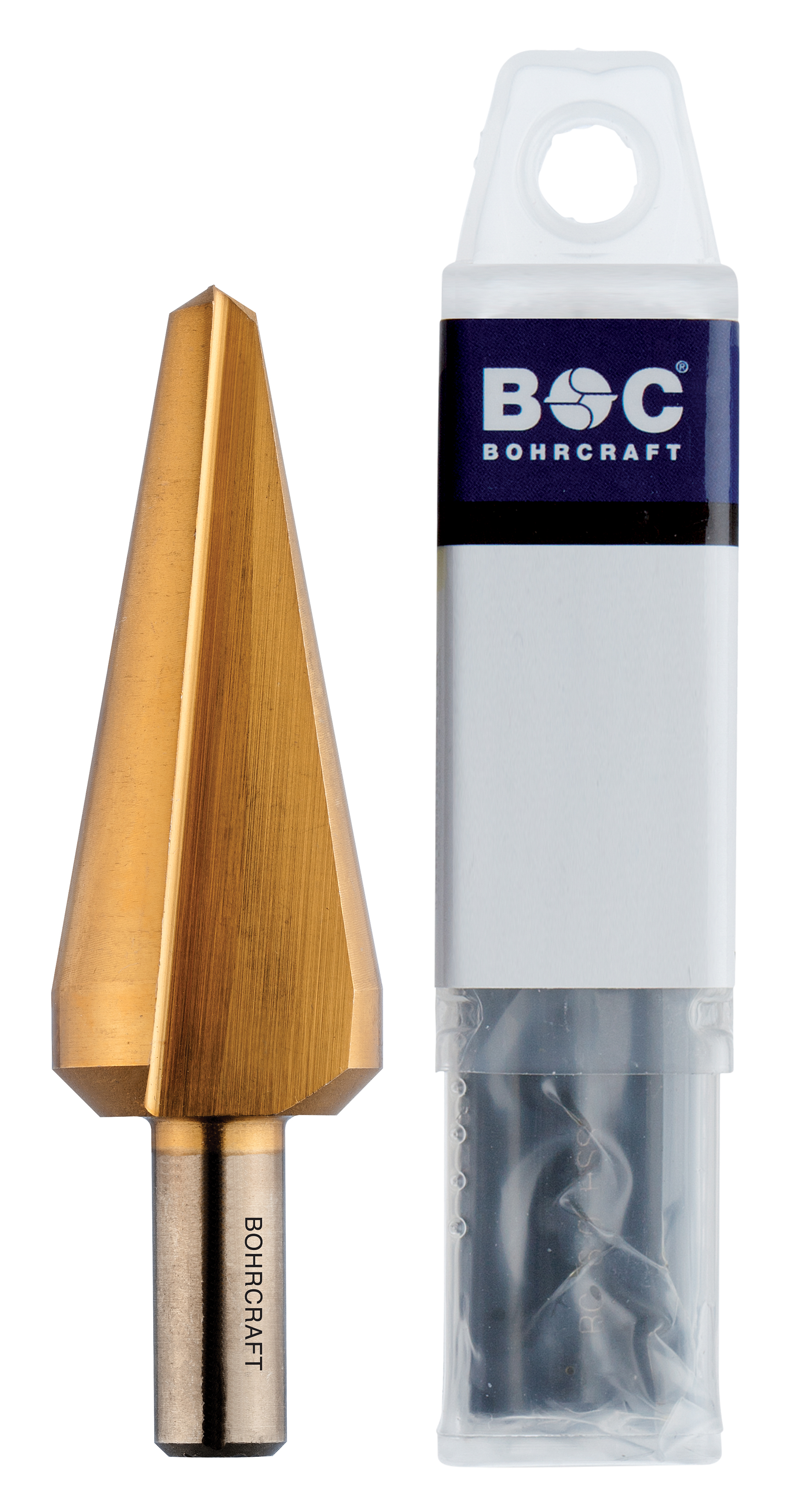 BOHRCRAFT 17410300003 HSS-TiN Countersink for sheet metal, Grade 3, holes 16-30.5 mm, pack of 1 pc