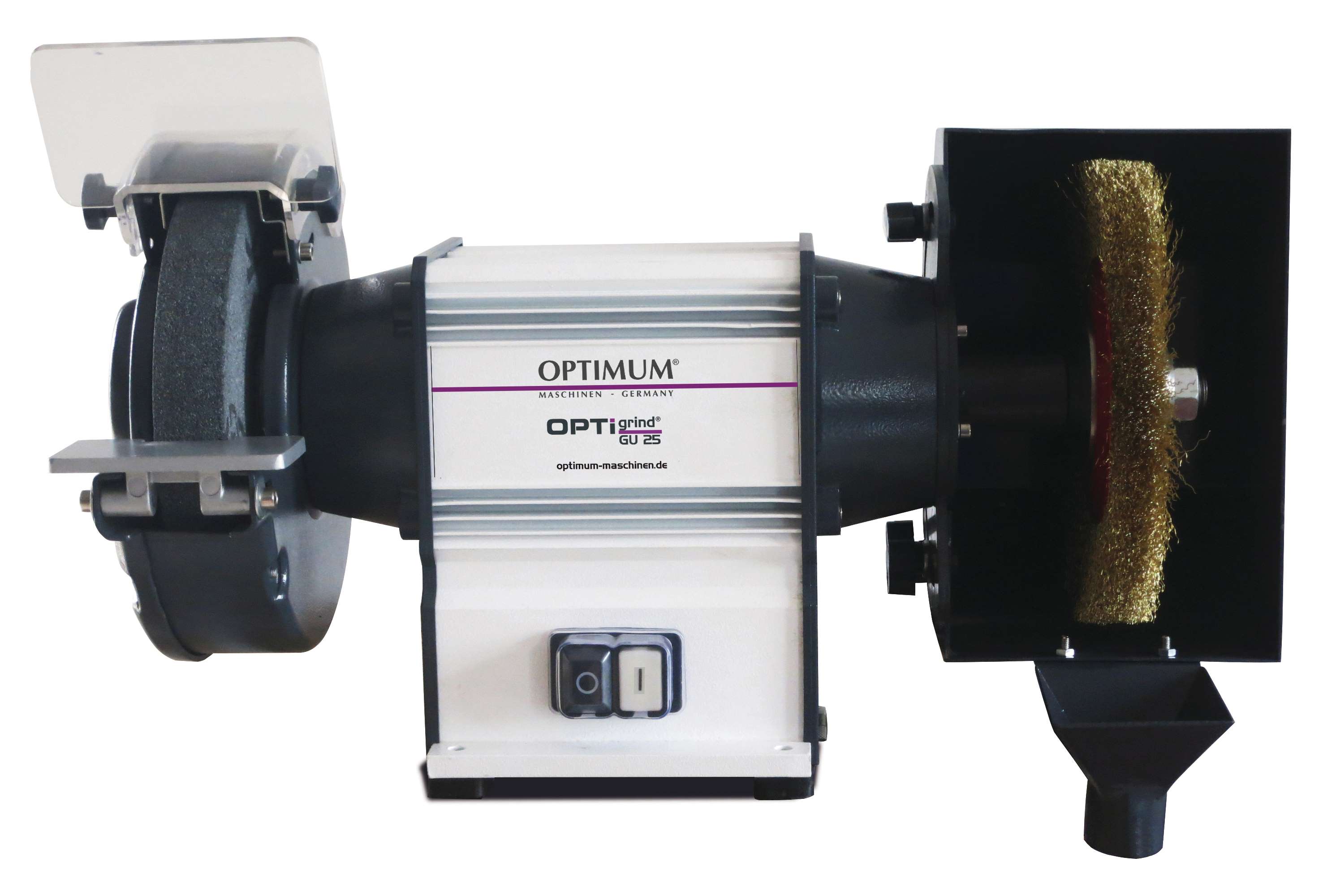 OPTIMUM 054OP1620 Combination Machine (Grinding/Polishing) Ø 250x40 mm Ø 32 mm 400 V