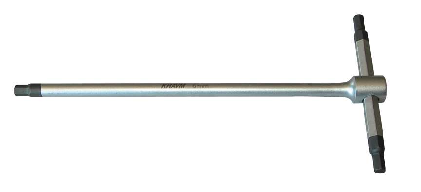 KRAVM E05173 T-handle hex key 12x210 mm