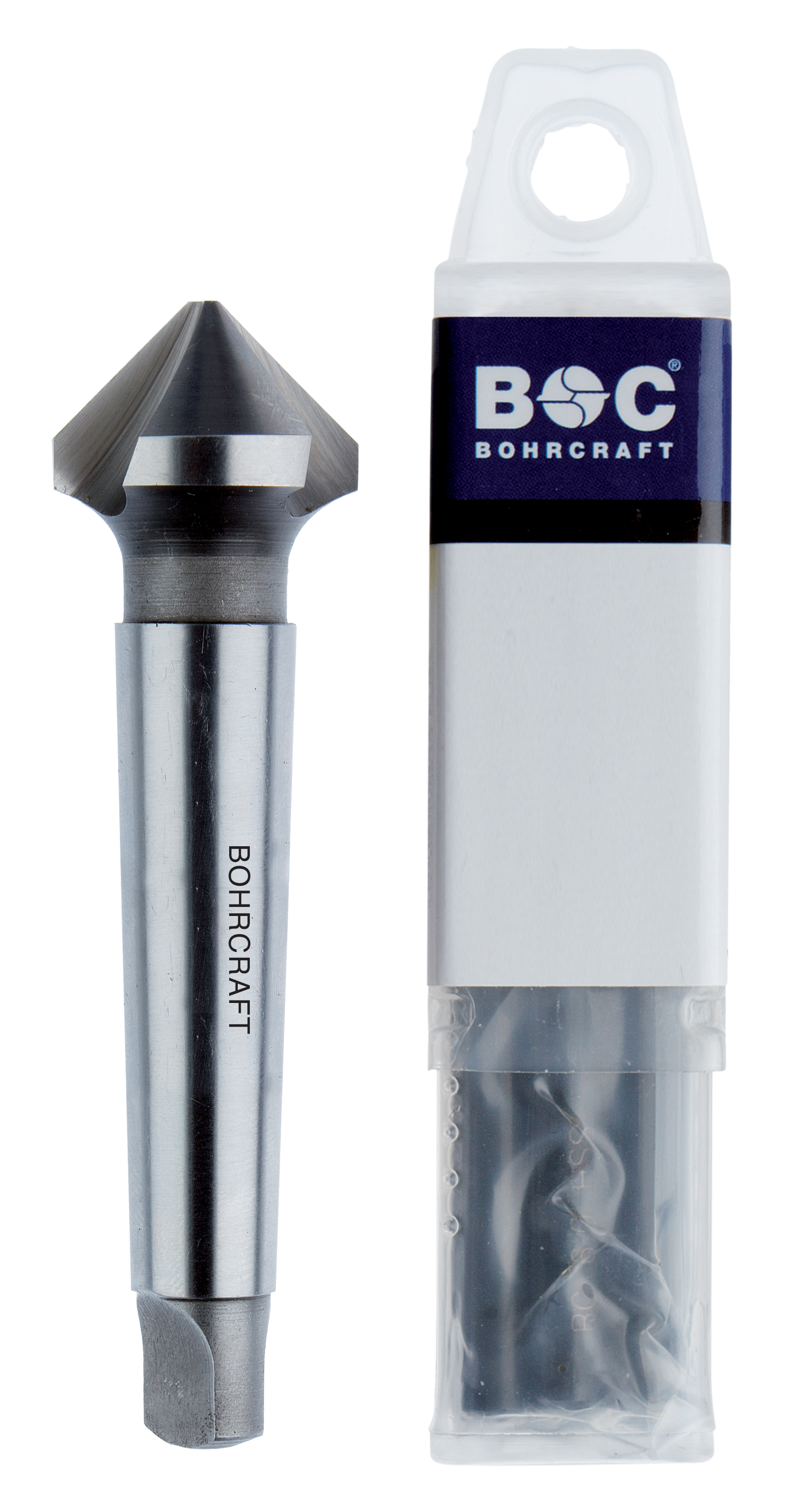 BOHRCRAFT 17040334090 HSS-G Countersink DIN 335, form D 90°, tapered shank, ø 34.0 mm, pack of 1 pc