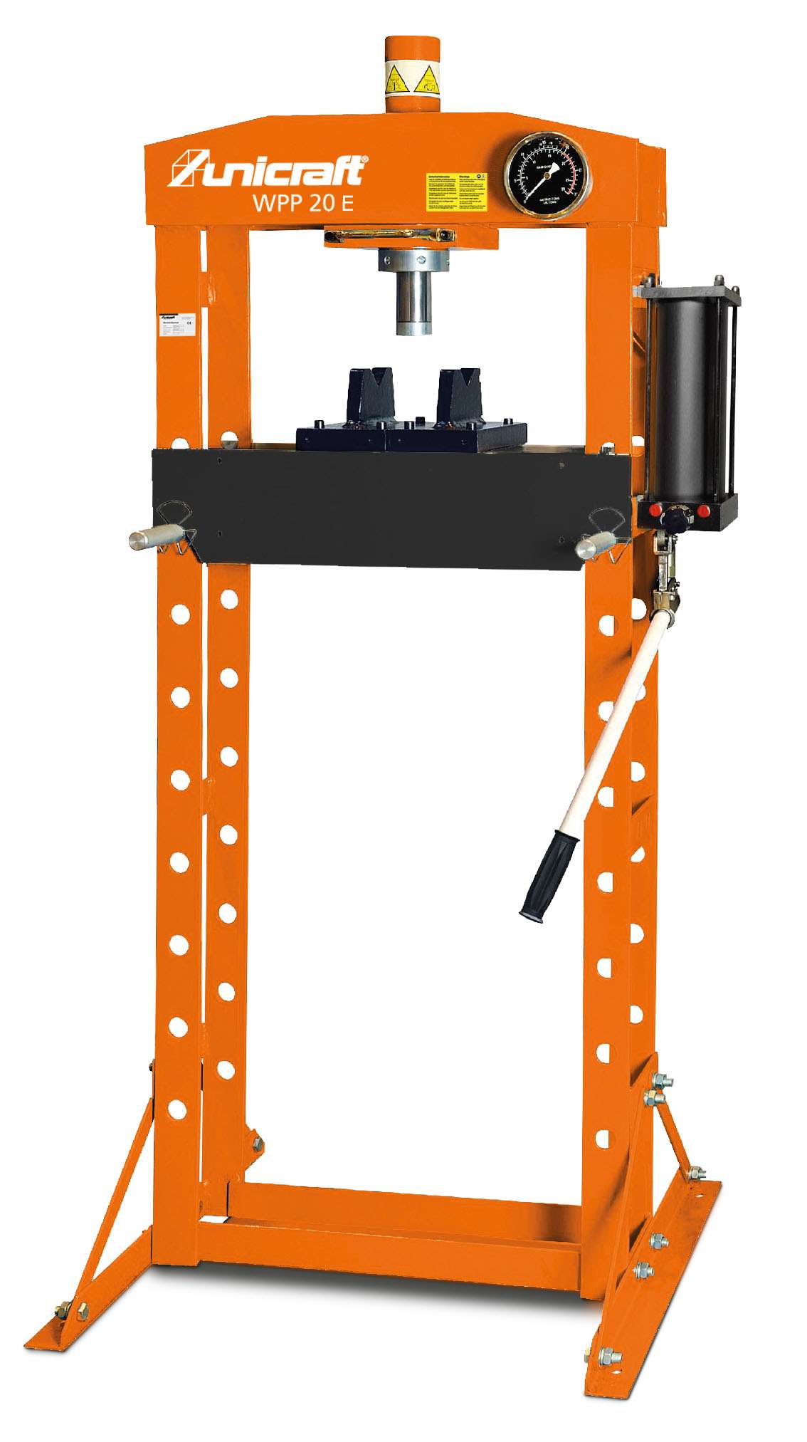 UNICRAFT 6300020 Hydraulic press, 20 t compression force